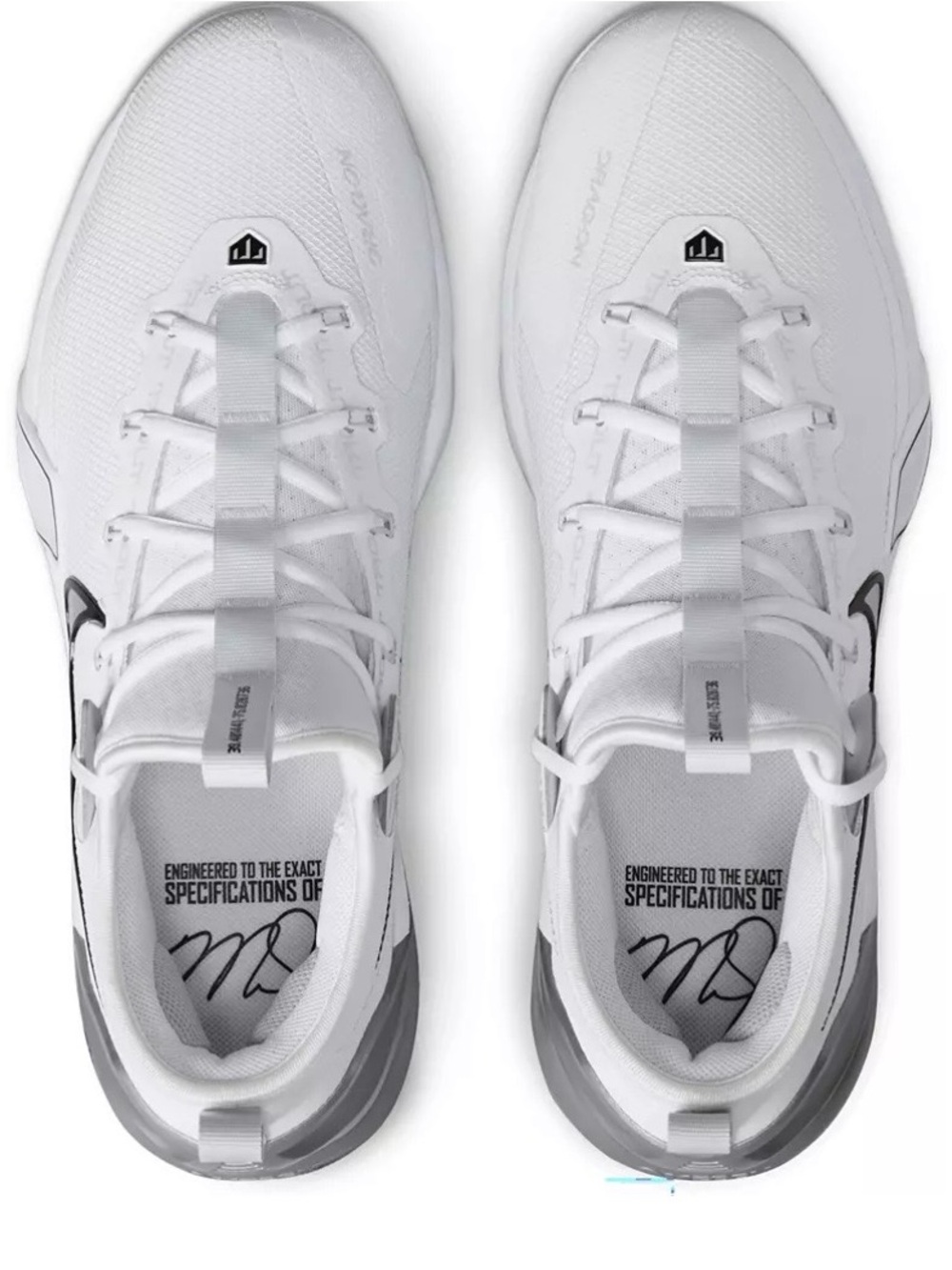 Nike Men’s Force Zoom Trout 9 Elite Metal Baseball cleats Sz 10 - Picture 2 of 10